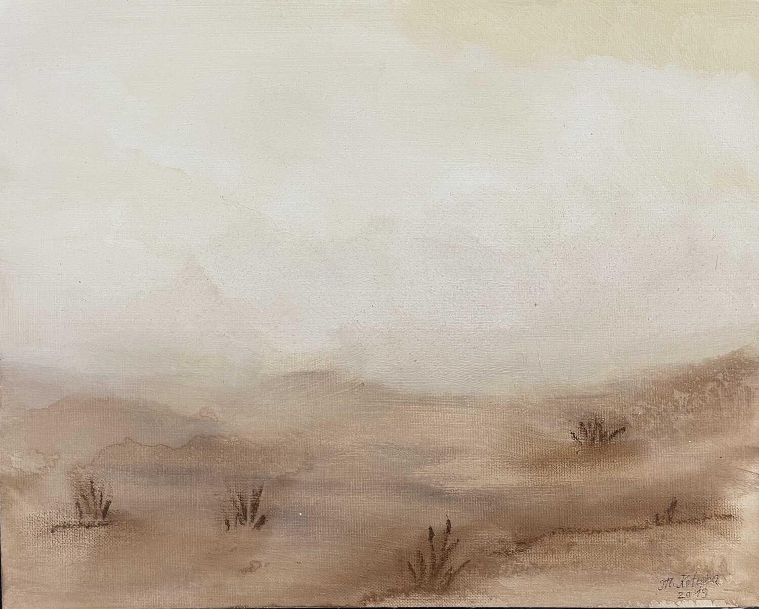 Kleine Moorlandschaft IV Marion Kotyba