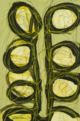 Gewächs by Uwe Beyer, Painting for Sale on Singulart