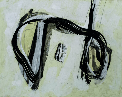 Windspiel von Uwe Beyer, Werk auf Papier kaufen auf Singulart