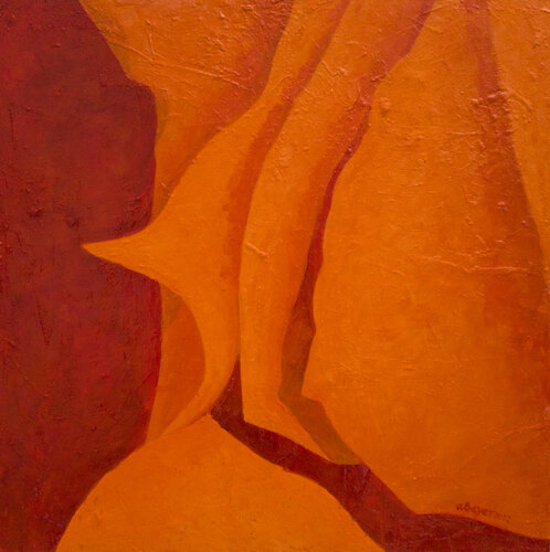 Rosenblätter by Uwe Beyer, Painting for Sale on Singulart