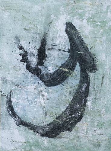 Haken gesetzt by Uwe Beyer, 종이 for Sale on Singulart