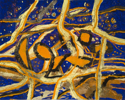 Galaxie von Uwe Beyer, Malerei kaufen auf Singulart