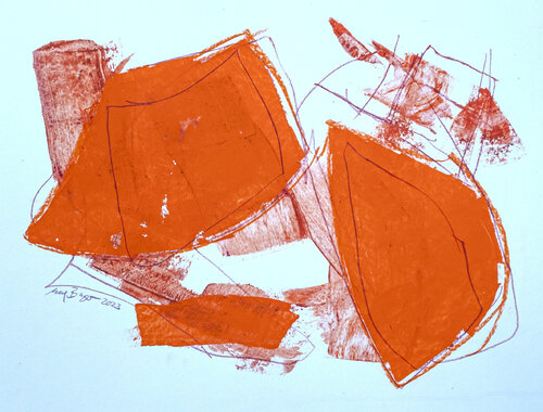 Losgelöst par Uwe Beyer, Œuvre sur papier en vente sur Singulart