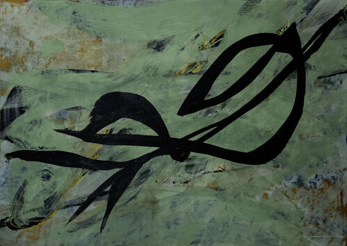 Liane par Uwe Beyer, Peinture en vente sur Singulart