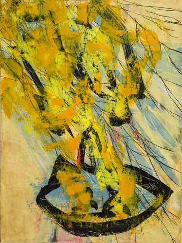 Zweiglicht II von Uwe Beyer, Malerei kaufen auf Singulart