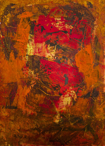 Herbstlicht van Uwe Beyer, Schilderij te koop op Singulart