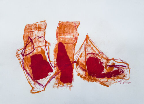 In Sack und Tüten di Uwe Beyer, Pittura in vendita su Singulart