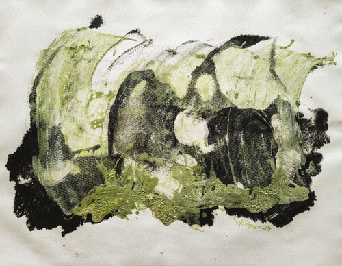 Wiesenschaum di Uwe Beyer, Pittura in vendita su Singulart