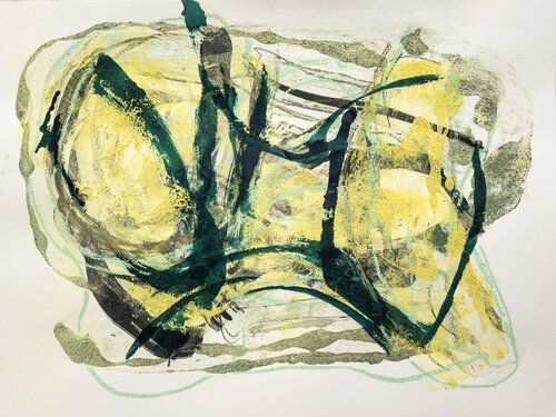 Spuren im Netz di Uwe Beyer, Pittura in vendita su Singulart