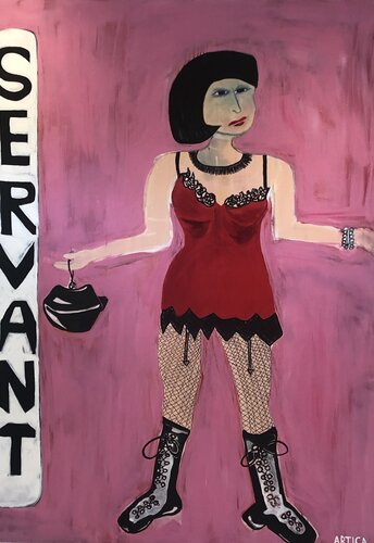 I'm Not Your Servant van Kerry Campbell, Schilderij te koop op Singulart