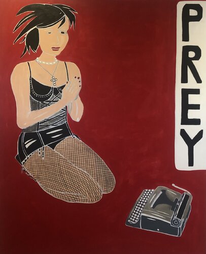 She Prays van Kerry Campbell, Schilderij te koop op Singulart