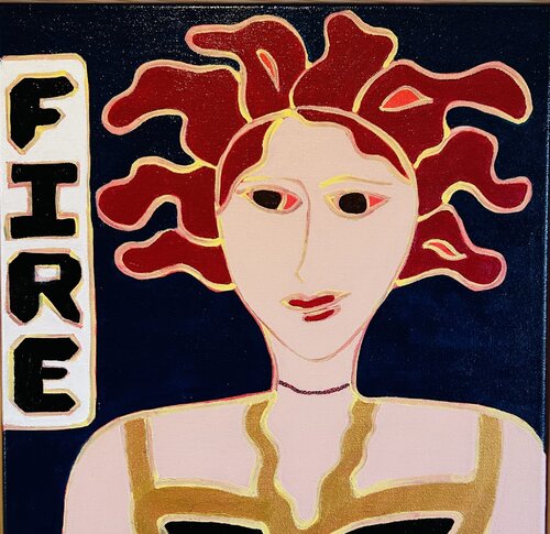 Fire von Kerry Campbell, Malerei kaufen auf Singulart