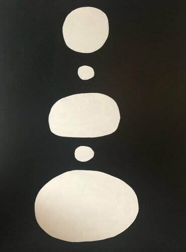 Mountain. Zen. par Kerry Campbell, Peinture en vente sur Singulart