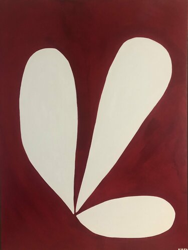 Flowers. Bloom. van Kerry Campbell, Schilderij te koop op Singulart