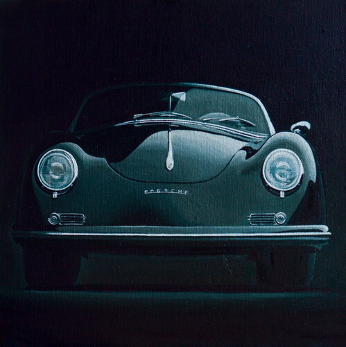 Porsche 356 by Roman Sedlak, Painting for Sale on Singulart