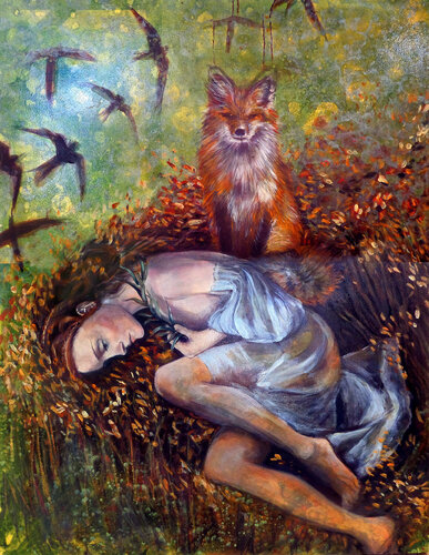I will watch over You Oil Painting | Canvas Painting | Custom Oil Painting | Original Art | Original Oil Painting | Wall Décor Arts by Leonie Brown, Painting for Sale on Singulart