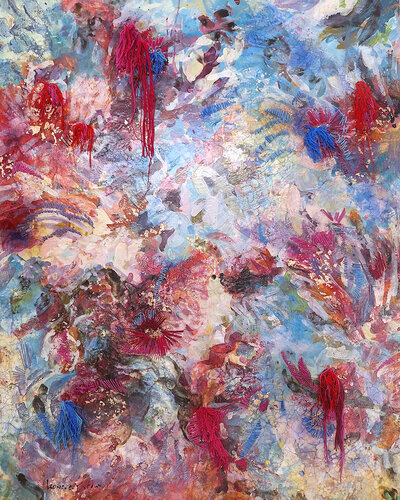 Remnants and Remembering van Leonie Brown, Schilderij te koop op Singulart