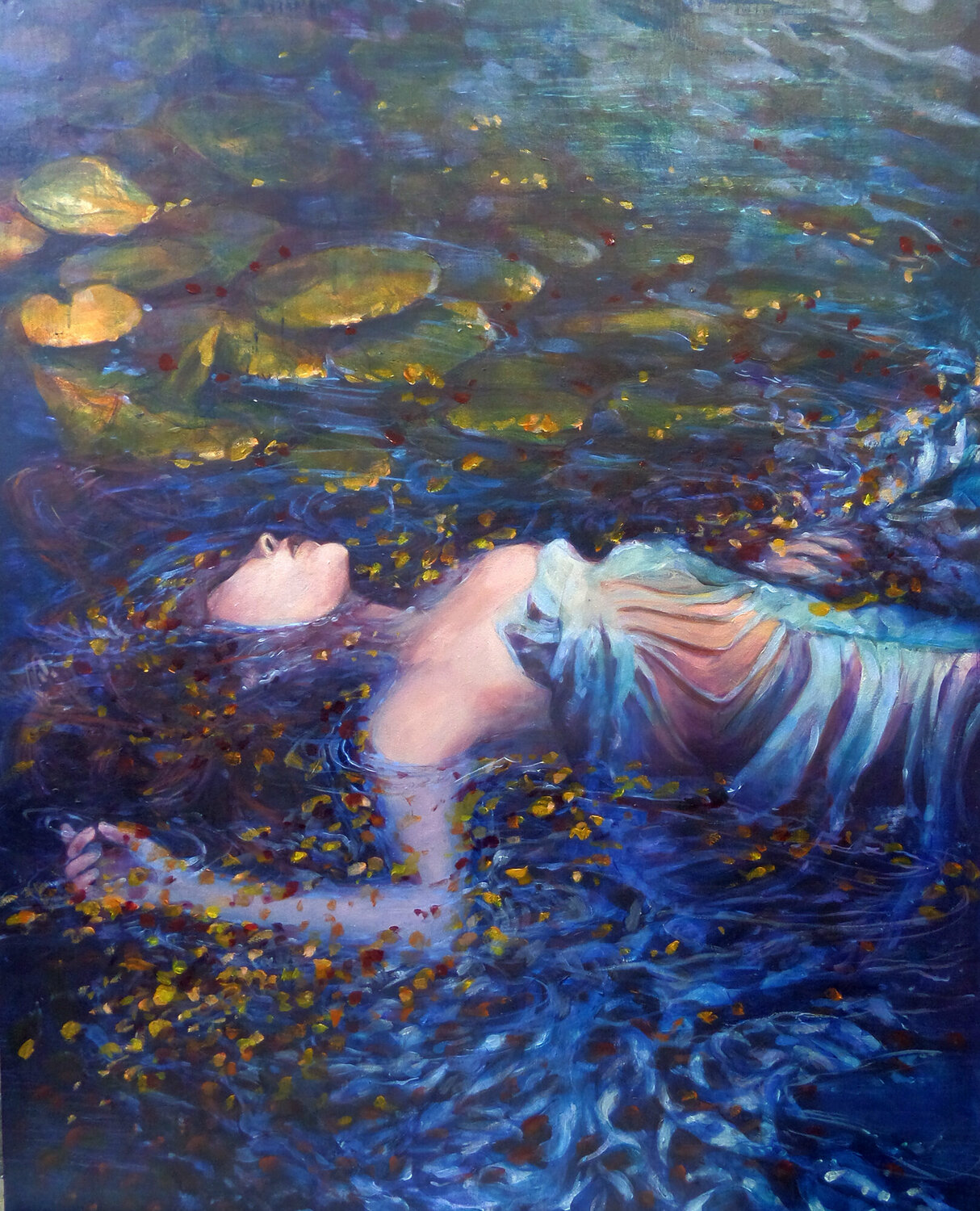 Covered by Your Love Leonie Brown Original painting for sale