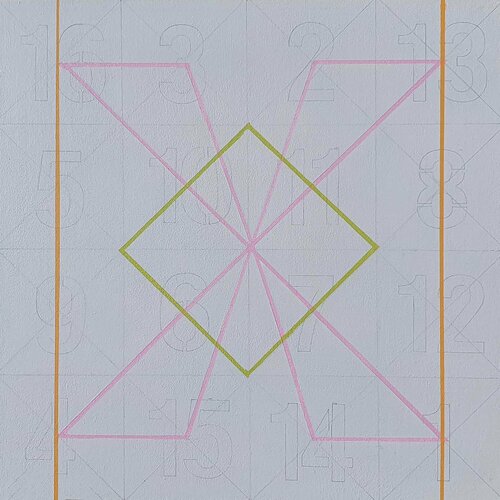 Number 9 di Alejandra Repetto Escardó, Pittura in vendita su Singulart