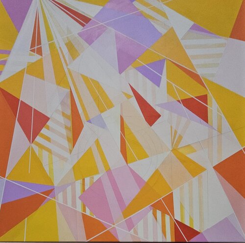 Yellow in spring by Alejandra Repetto Escardó, Painting for Sale on Singulart
