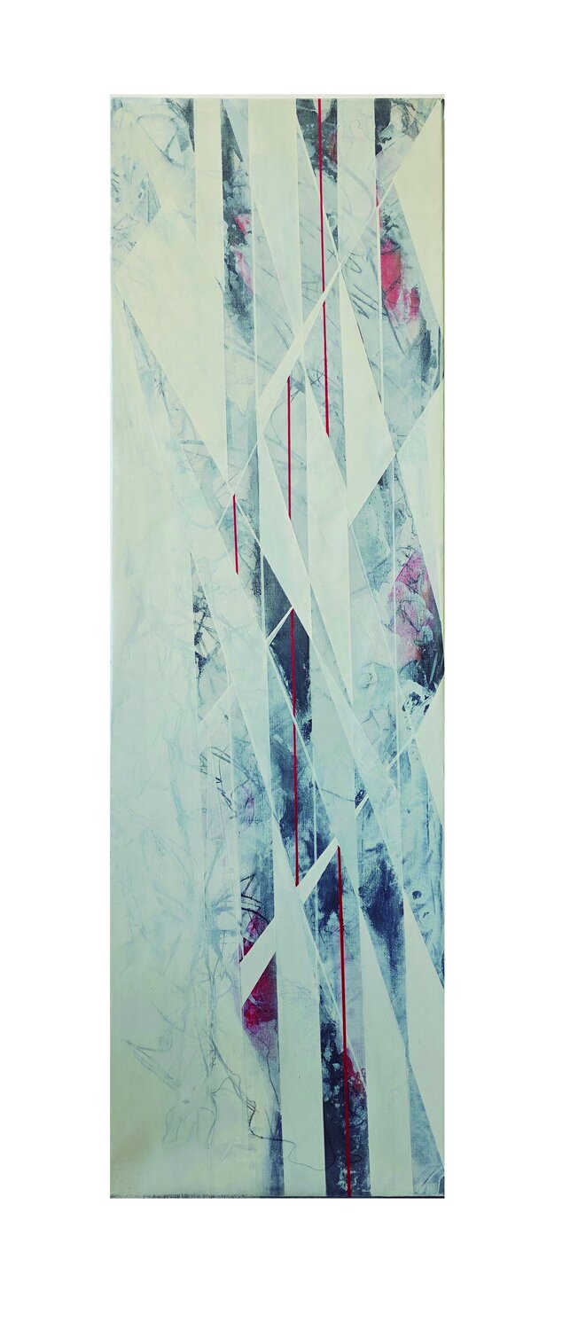 Arlequino in white Alejandra Repetto Escardó Originalgemälde zu verkaufen