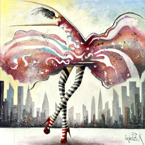 I love my crazy world de Patrick Cornée, Pintura a la venta en Singulart