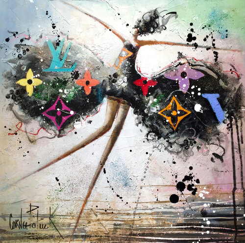 I love you dressed in Louis Vuitton de Patrick Cornée, Pintura a la venta en Singulart