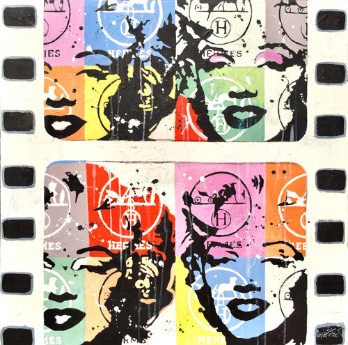 Marilyn Monroe obsession van Patrick Cornée, Schilderij te koop op Singulart