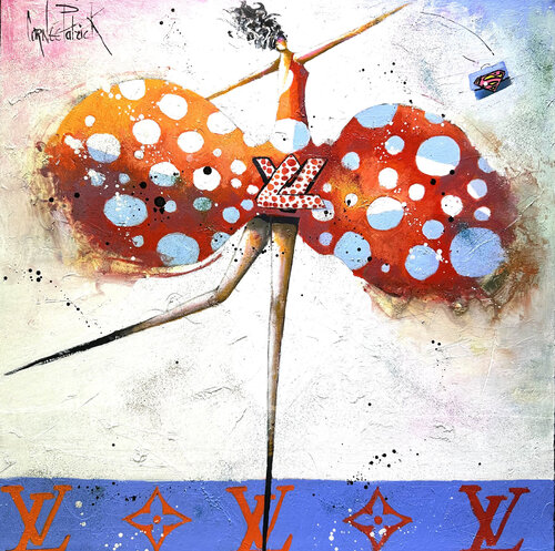 I love my style in Louis Vuitton di Patrick Cornée, Pittura in vendita su Singulart