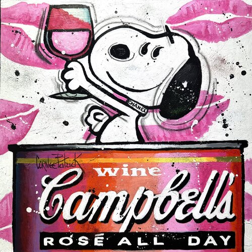 Snoopy, Rosé all day Patrick Cornée