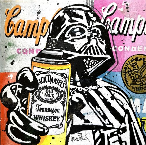 Dark Vador is a Jack Daniel's fan Patrick Cornée