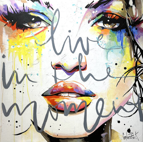 Live in the moment di Patrick Cornée, Pittura in vendita su Singulart