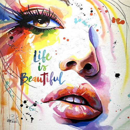 The palette of life di Patrick Cornée, Pittura in vendita su Singulart