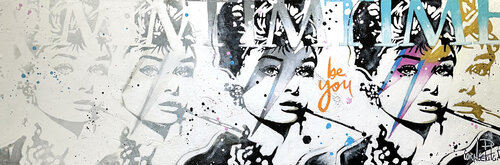 Audrey Hepburn by Patrick Cornée, 회화 for Sale on Singulart