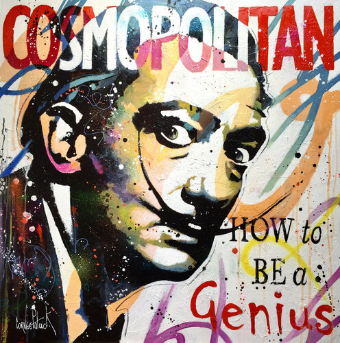 Salvador Dali, Cosmopolitan de Patrick Cornée, Pintura a la venta en Singulart