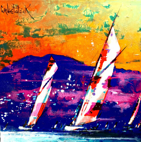 Régates royales van Patrick Cornée, Schilderij te koop op Singulart