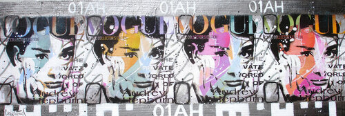 Audrey Hepburn 1AH di Patrick Cornée, Pittura in vendita su Singulart