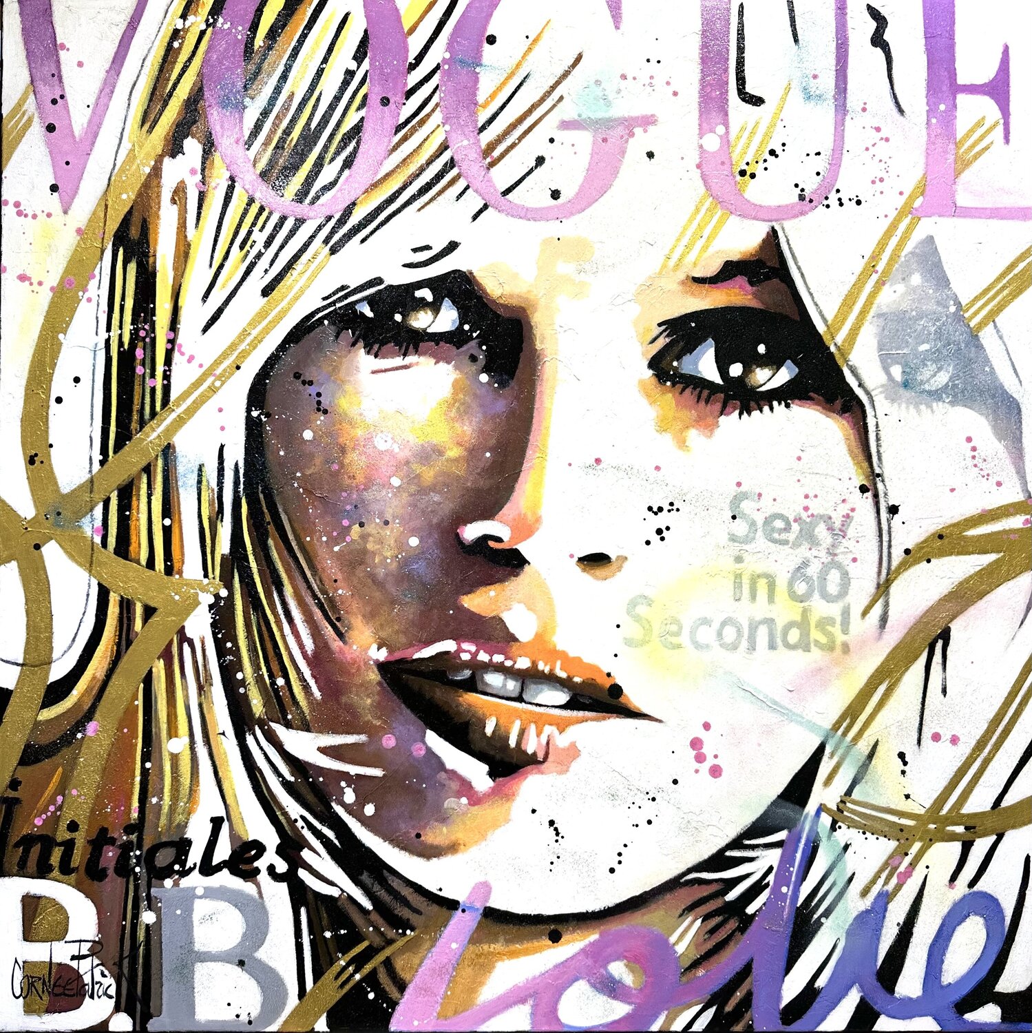 Initiales B.B, Vogue, Pink version Patrick Cornée