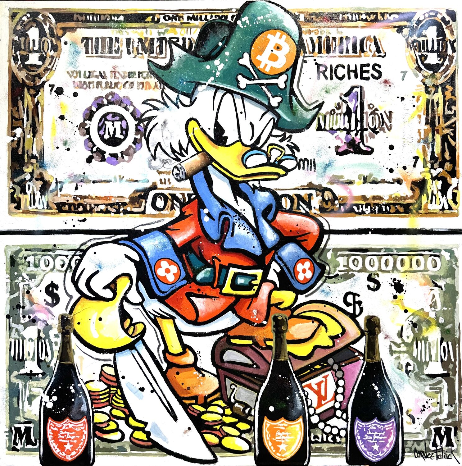 Uncle Scrooge, one million dollars Patrick Cornée