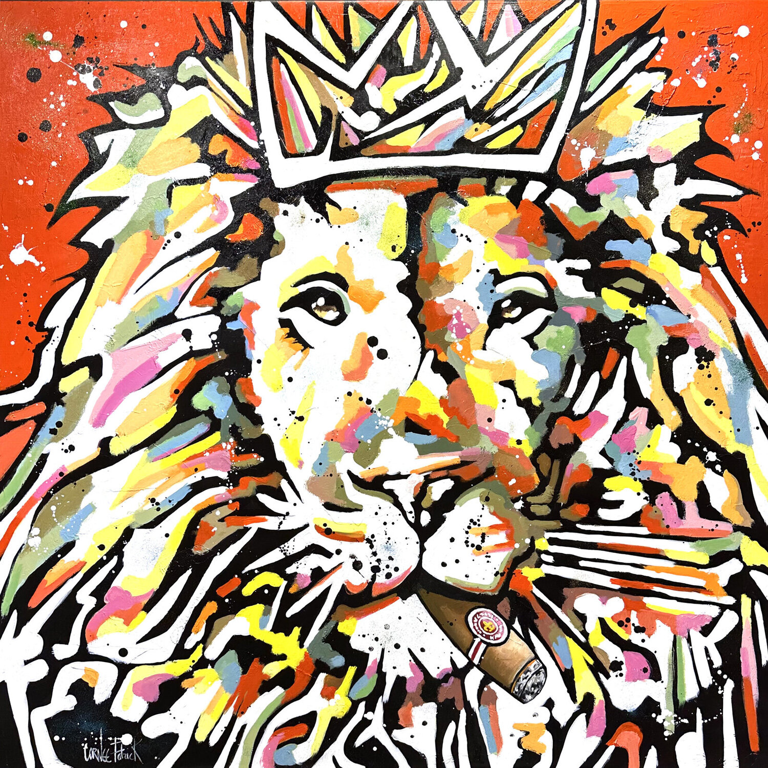 Lion king, I'm the big boss Patrick Cornée