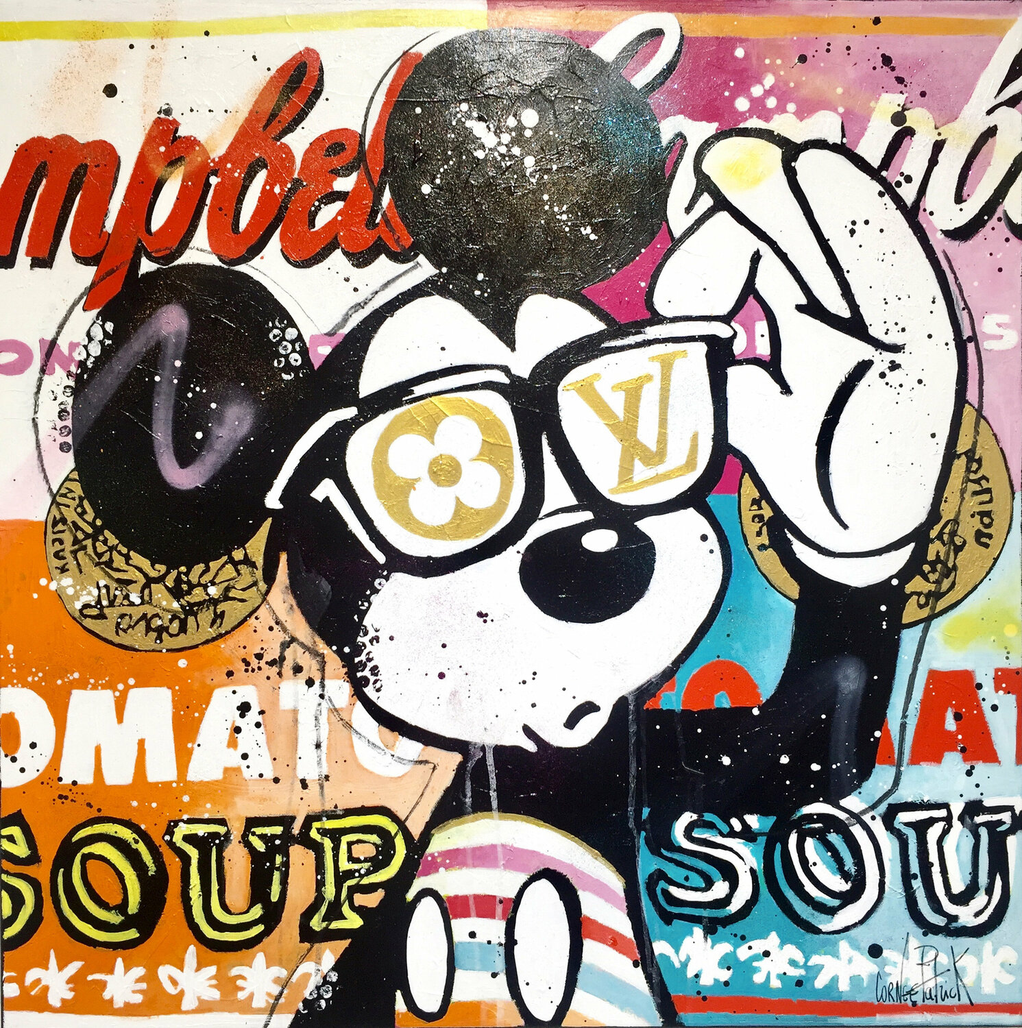 Mickey Mousse likes pop and fashion Patrick Cornée
