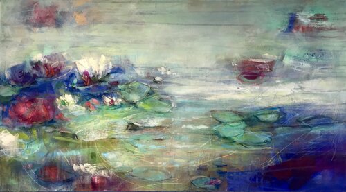 Serenity von Marion Doxie Delaubell, Malerei kaufen auf Singulart
