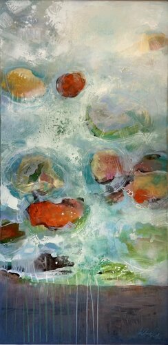 Wolkengezupf par Marion Doxie Delaubell, Peinture en vente sur Singulart