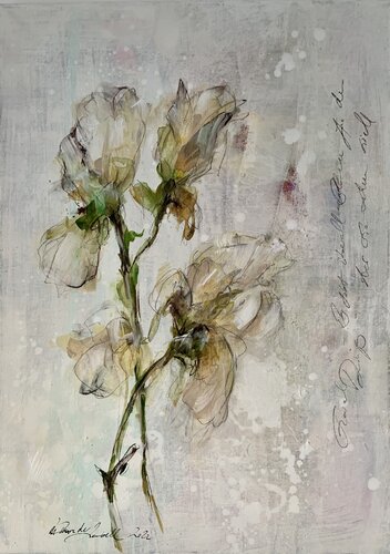 Floral things I von Marion Doxie Delaubell, Malerei kaufen auf Singulart