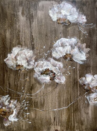 Nachtgedanken I par Marion Doxie Delaubell, Peinture en vente sur Singulart