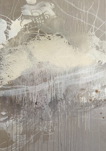 In the sands I par Marion Doxie Delaubell, Peinture en vente sur Singulart
