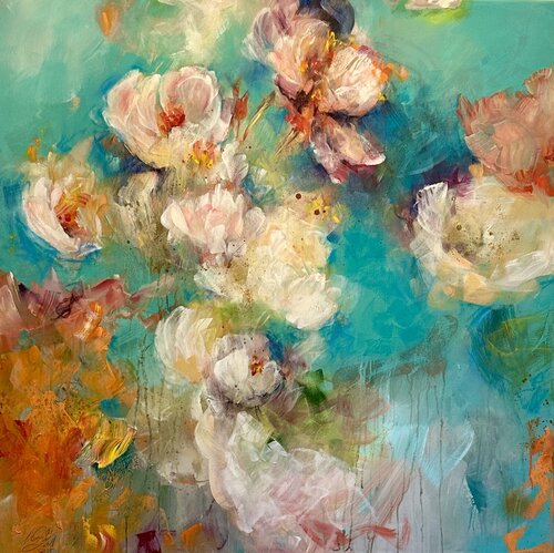 One day at a time van Marion Doxie Delaubell, Schilderij te koop op Singulart