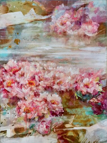 The graces III van Marion Doxie Delaubell, Schilderij te koop op Singulart