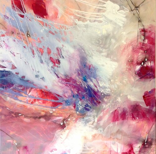 Flügelschlag van Marion Doxie Delaubell, Schilderij te koop op Singulart