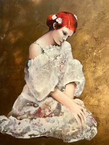 retour sur soi-même von Marion Doxie Delaubell, Malerei kaufen auf Singulart